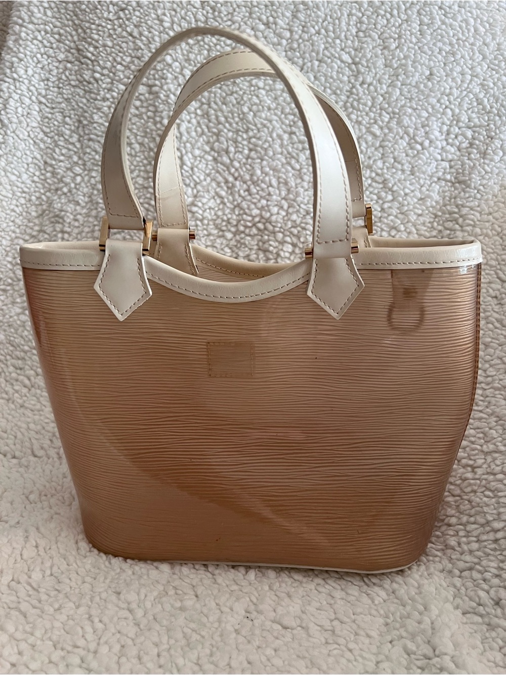 Louis Vuitton preloved authentic Epi Plage Mini Lagoon Bay Tote Bag